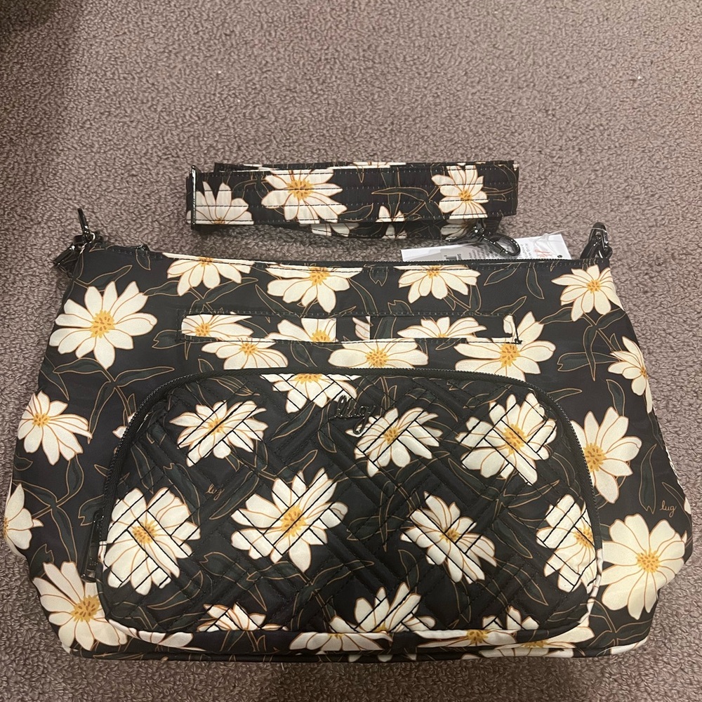 LUG Samba 2 Convertible Crossbody Bag - Autumn Daisy NWT - Picture 10 of 10
